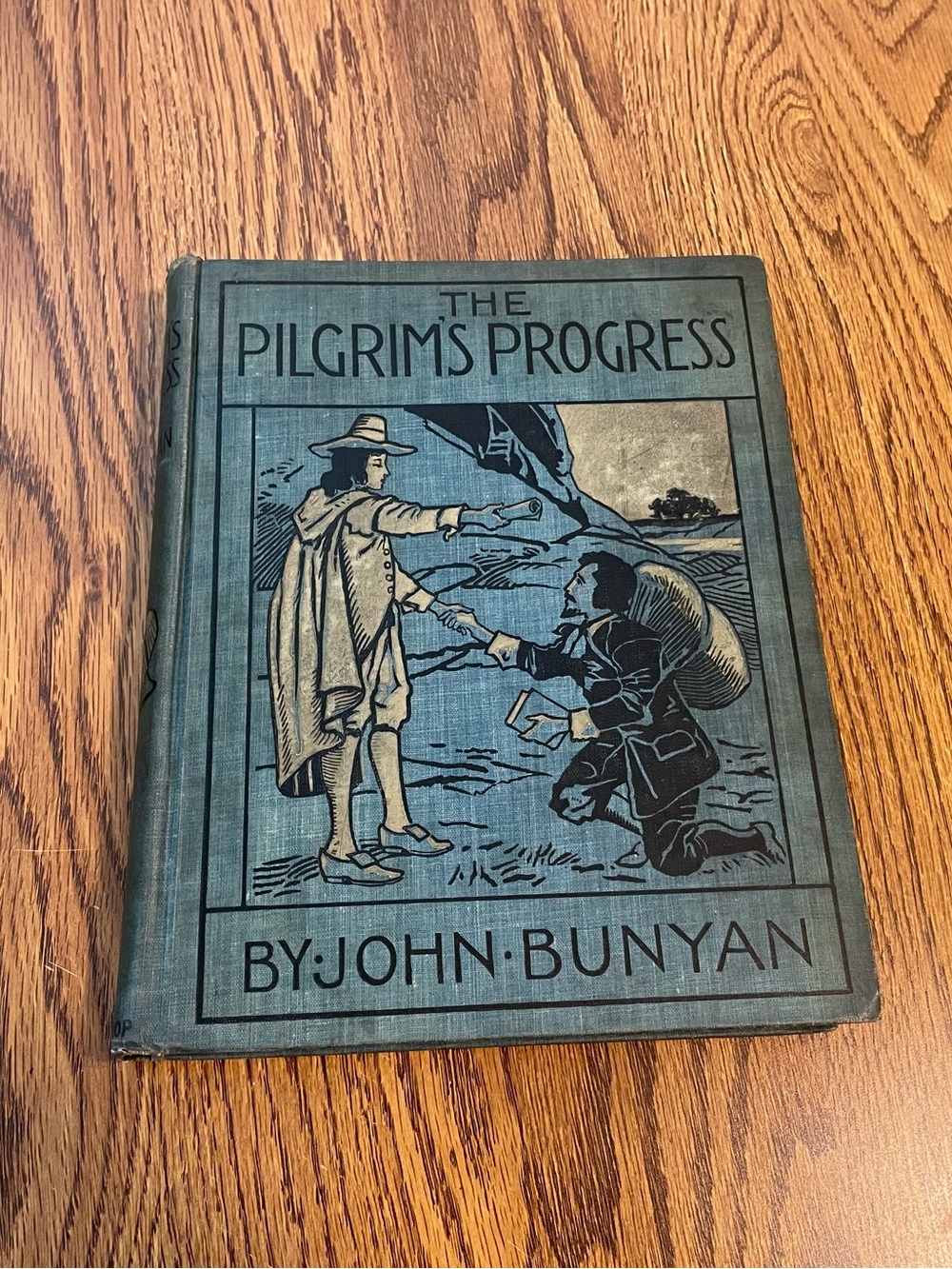 Rare Antique 1899 Pilgrim’s Progress John Bunyan Illustrated Lothrop Hardcover